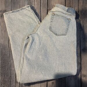 ABERCROMBIE Women’s Dad high rise jeans 31/12 LONG Inseam